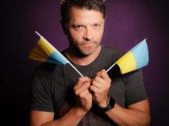 Supernatural star Misha Collins asked for a special gift for Ukraine on his 49th birthday
