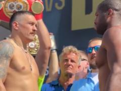 Usyk and Dubois held the final duel of views on the eve of the title fight