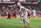 Tottenham won a victory over Bournemouth from Zabarnim