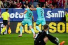 Barcelona in a tense match virvala win over Osasuni