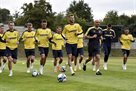 The national team of Ukraine held the first training in the period of preparation before the matches with England and Italy