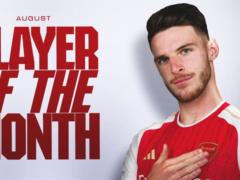 Rice is Arsenal s best man behind sickle bags