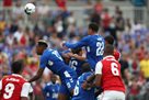 Arsenal beat Everton in the Ukrainian derby
