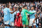 nuclear submarine. Manchester City managed to beat Nottingham Forest, Luton scored their first point of the season