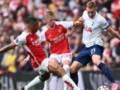 Arsenal with Zinchenko played a fighting draw against Tottenham in the Downtown London derby