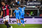 Napoli lost points from the match against Bologna