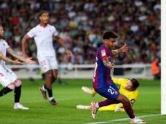 Sergio Ramos  own goal brought Barcelona victory over Seville