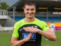 Budkivsky turned to the front of the attack Polissya on the line against Kolos