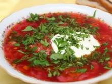 Борщ для похудения: недельное меню