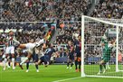 Newcastle defeating PSG in  