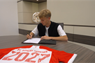 Bayern signed a professional contract with the talented Vichovan