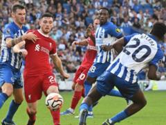 Brighton - Liverpool 2:2 Video of goals and review of the Premier League match