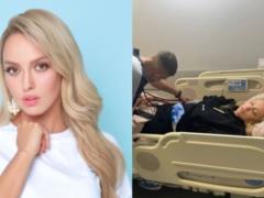 Оля Полякова попала в больницу и напугала огромными синяками на руках после капельницы