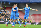 Stepanenko, Matvienko and Zabarniy played jubilee matches for the Ukrainian national team