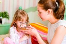 Persha helps with vomiting in children: good for dads