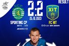 HIT played against Sporting Lisbon in the opening match of the Futsal Champions League