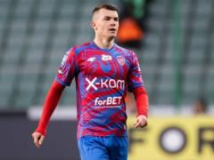 Kochergin plays with Pershie Khvylin against Sporting