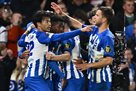 European League. Group B. Brighton successfully beat Ajax, Marseille beat AEK for the most part with two penalties