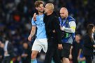 Guardiola turned to select Stones in the support zone in the Manchester derby