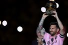 Mass celebrated the Golden Ball in front of Inter Miami fans before losing a friendly game