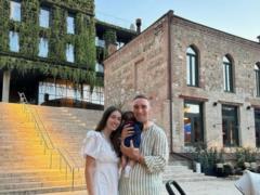 Жена Иракли Макацария впервые за длительное время показала их заметно подросшего 5-месячного сына