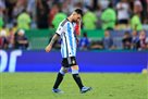 Messi suffered a groin injury in the match against Brazil