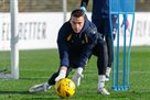 Lunin plays at the starting point for Real against Granada