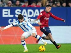 Osasuna and Sociedad played a draw
