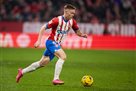 Tsygankov was left in the reserves of Gironi for the Spanish Cup match