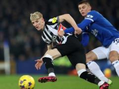 Mikolenko took away the highest score from the Everton warehouse for the match against Newcastle