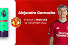 Garnacho is the author of the most beautiful goal in the Premier League in November