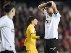 Валенсія з Яремчуком урятувалась від поразки Барселоні