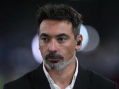 Lavezzi was taken to the hospital with serious injuries
