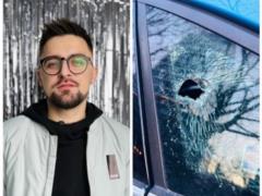 Известному украинскому певцу побили машину в Польше