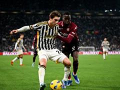 Juventus beat Salernitana and China at home to the quarter-finals of the Italian Cup