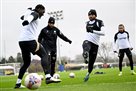 Nkunku trained in the Chelsea group before the match against Liverpool