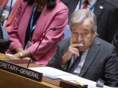 Израиль требует отставки Генсека ООН Антониу Гутерриша