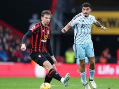 Bournemouth and Zabarny shared points with Nottingham Forest