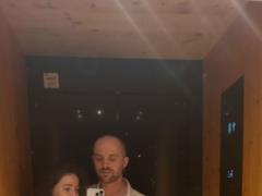 Надя Дорофеева восхитила кадрами, как с 8-летней дочерью Кацурина в прятки играла