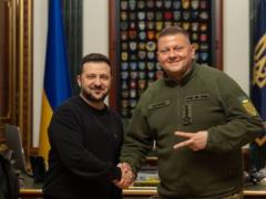 Президент Зеленский предложил генералу Залужному и дальше быть в команде