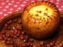 Оригинальный десерт: тыква и яблоко