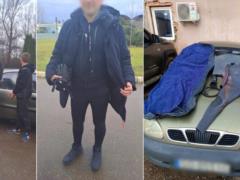 Киевлянин в гидрокостюме хотел переплыть Тису на надувном матрасе