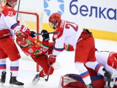 Россияне устроили скандал на хоккейном турнире в Беларуси