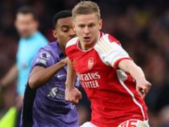 Zinchenko did not touch before Arsenal s application for the match against Newcastle