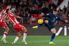 Atletico in a tense match are not in any danger of beating Almeria