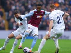 Aston Villa - Tottenham 0:4 Video of goals and review of the Premier League match