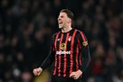 Zabarny scoring his debut goal for Bournemouth in the Premier League match