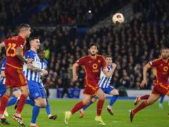 Brighton beat Romy to Denny Welbeck s goal