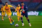 Barcelona is the most frequent opponent, with which PSG plays in European Cups