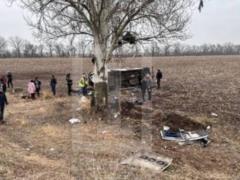 На трассе Днепр-Павлоград перевернулась маршрутка: погибли четверо пассажиров